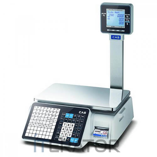 Торговые весы с печатью этикеток CAS CL3500-P, продажа, ремонт и модернизация весового оборудования